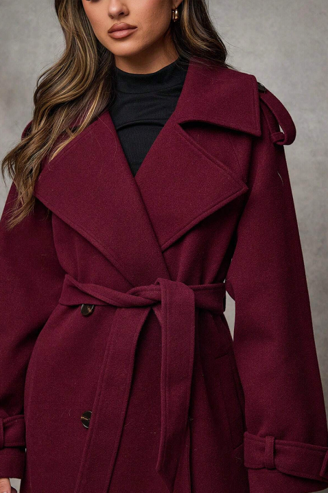 Kaput PREMIELA BORDO, Boja: bordo, IVET.RS - Nova Kolekcija