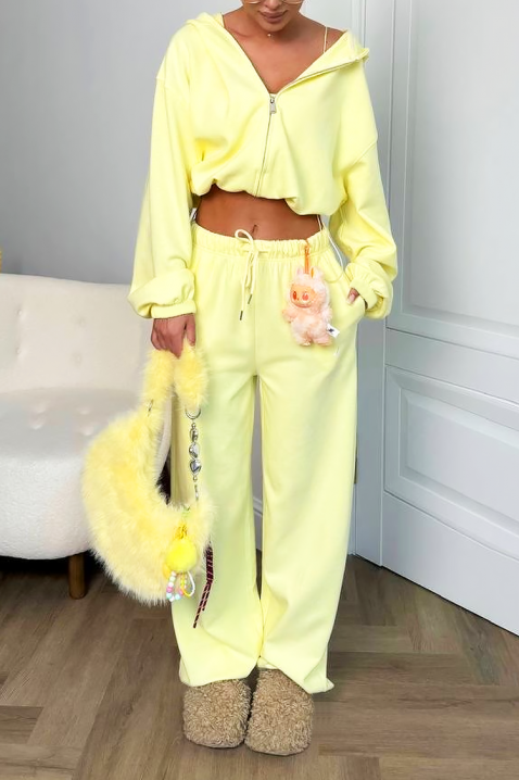 Komplet GLANZANA, Boja: žuta, IVET.RS - Nova Kolekcija