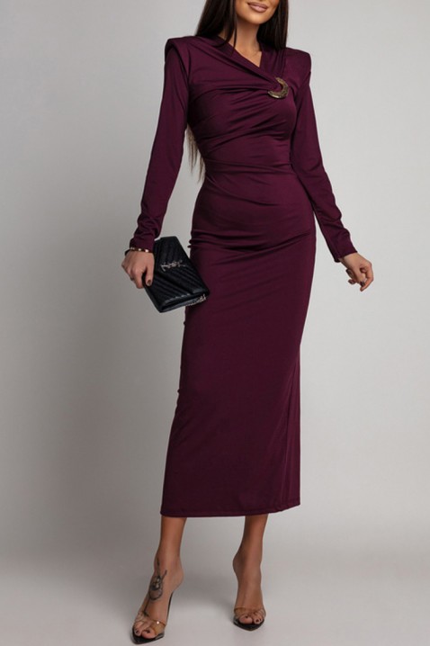 Haljina VTELANZA BORDO, Boja: bordo, IVET.RS - Nova Kolekcija