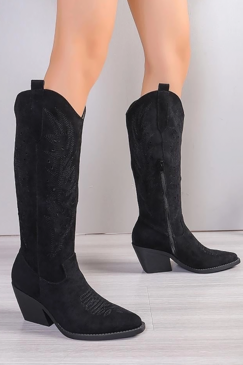 Čizme ZLOMERTA, Boja: crna, IVET.RS - Nova Kolekcija