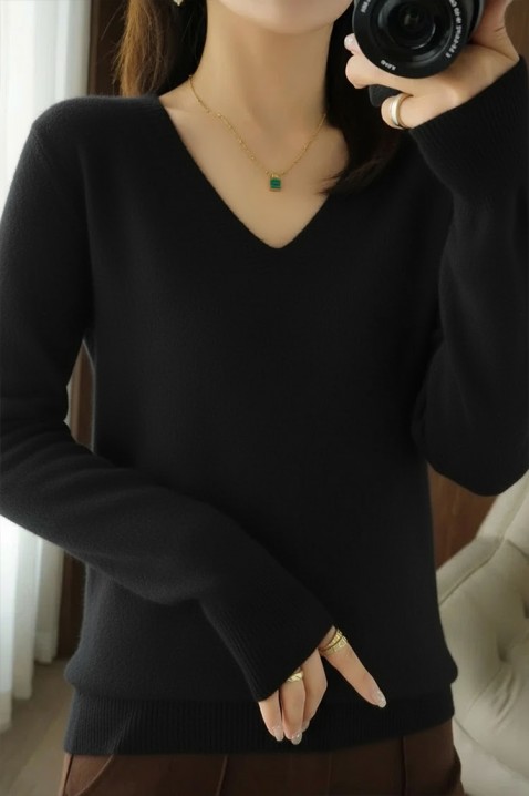 Džemper ABEROLSA BLACK, Boja: crna, IVET.RS - Nova Kolekcija