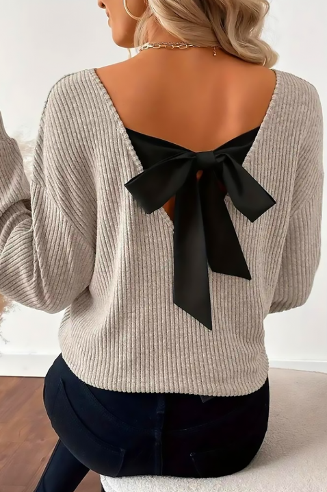 Ženska bluza ERMOLTA BEIGE, Boja: bež, IVET.RS - Nova Kolekcija