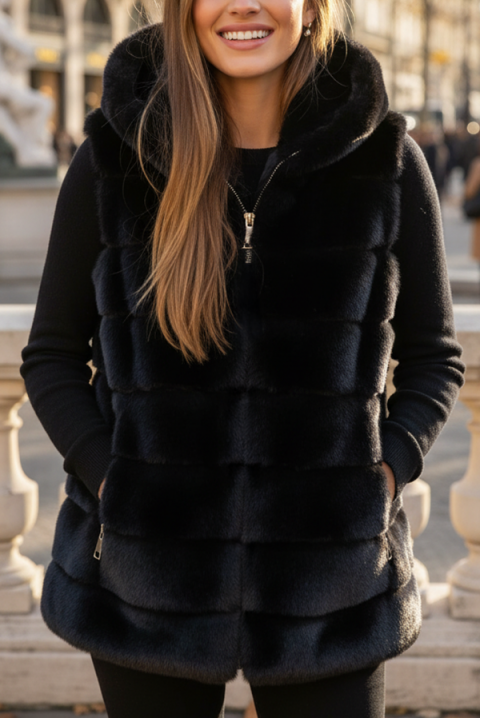 Prsluk FLURILZA BLACK, Boja: crna, IVET.RS - Nova Kolekcija