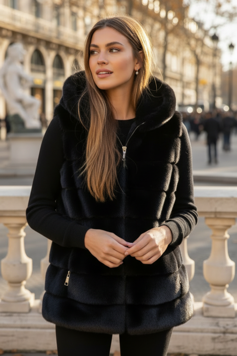 Prsluk FLURILZA BLACK, Boja: crna, IVET.RS - Nova Kolekcija