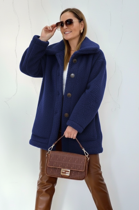 Kaput RELEVA NAVY, Boja: tamnoplava, IVET.RS - Nova Kolekcija