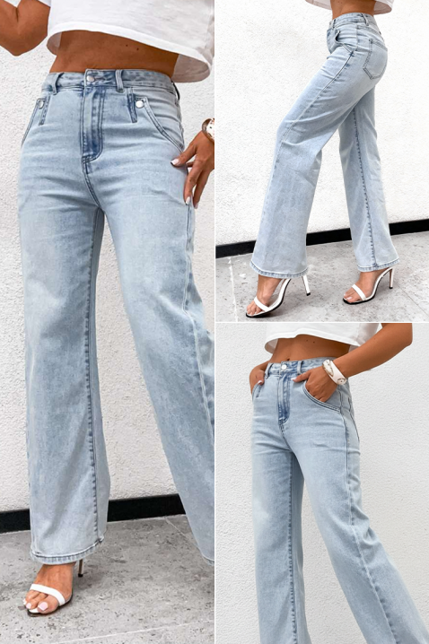 Farmerke AMERSOTA, Boja: plava, IVET.RS - Nova Kolekcija