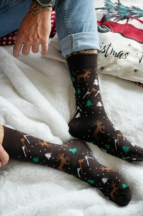 Muške čarape JIRFO, Boja: braon, IVET.RS - Nova Kolekcija