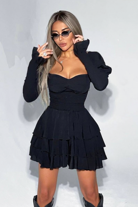 Haljina BELDOTA, Boja: crna, IVET.RS - Nova Kolekcija