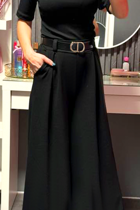 Pantalone ILOPERNA BLACK, Boja: crna, IVET.RS - Nova Kolekcija