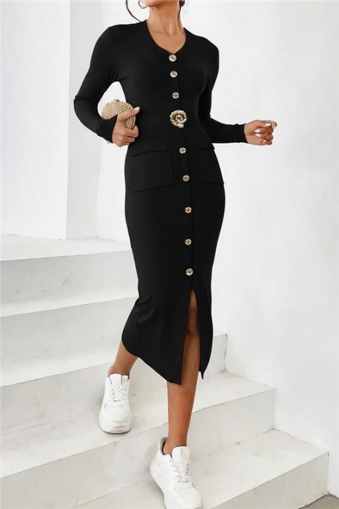 Haljina DRALMINZA BLACK, Boja: crna, IVET.RS - Nova Kolekcija