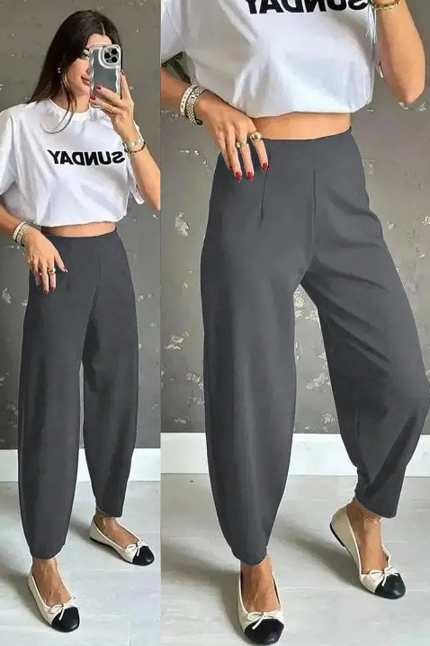 Pantalone AMAROLDA GRAFIT, Boja: grafitna, IVET.RS - Nova Kolekcija