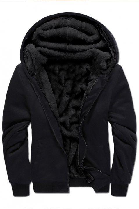 Muški duks ROB BLACK, Boja: crna, IVET.RS - Nova Kolekcija