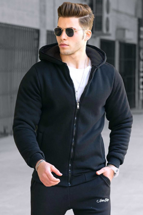 Muški duks ROB BLACK, Boja: crna, IVET.RS - Nova Kolekcija