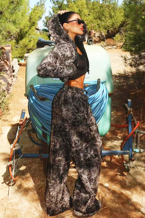 Komplet ZANGRONDA GRAFIT, Boja: grafitna, IVET.RS - Nova Kolekcija