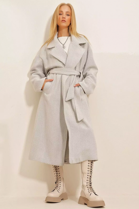 Kaput SILVONZA GREY, Boja: siva, IVET.RS - Nova Kolekcija