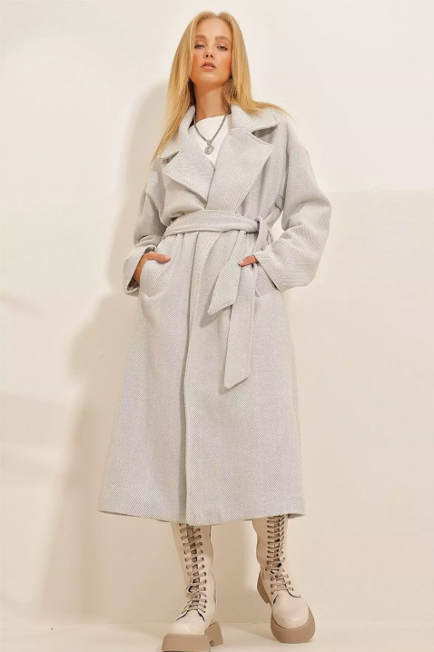 Kaput SILVONZA GREY, Boja: siva, IVET.RS - Nova Kolekcija