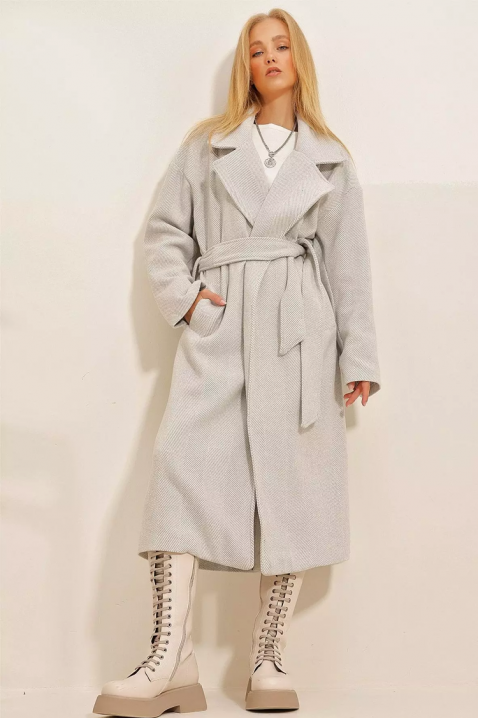 Kaput SILVONZA GREY, Boja: siva, IVET.RS - Nova Kolekcija