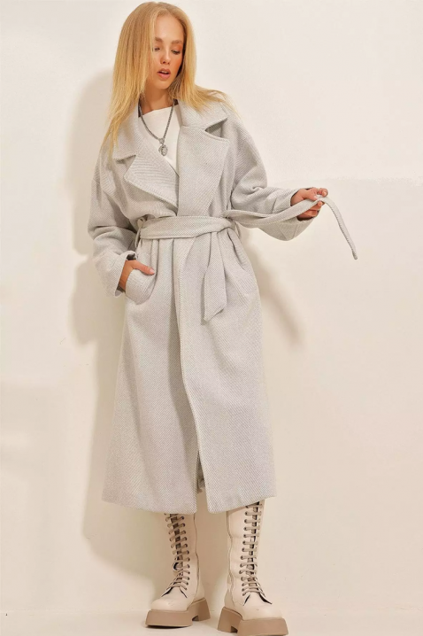 Kaput SILVONZA GREY, Boja: siva, IVET.RS - Nova Kolekcija