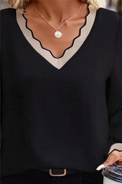 Ženska bluza BIOFEHA BLACK, Boja: crna, IVET.RS - Nova Kolekcija