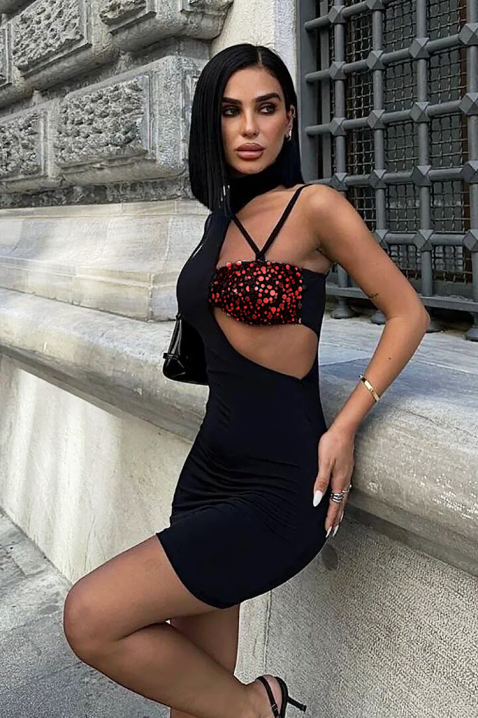 Haljina MADJORZA, Boja: crna, IVET.RS - Nova Kolekcija