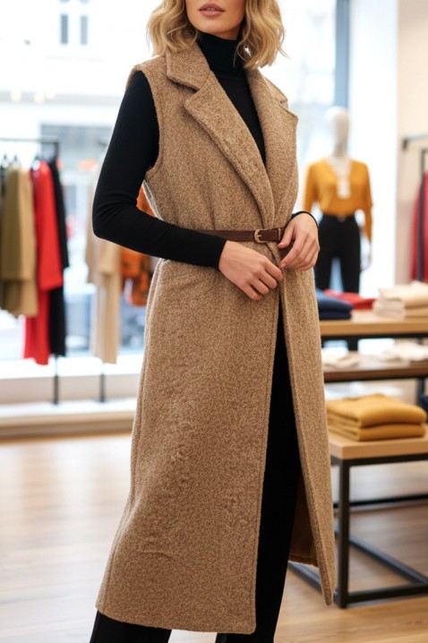 Prsluk SILVILZA, Boja: bež, IVET.RS - Nova Kolekcija