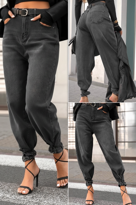 Farmerke DAVILZA, Boja: crna, IVET.RS - Nova Kolekcija