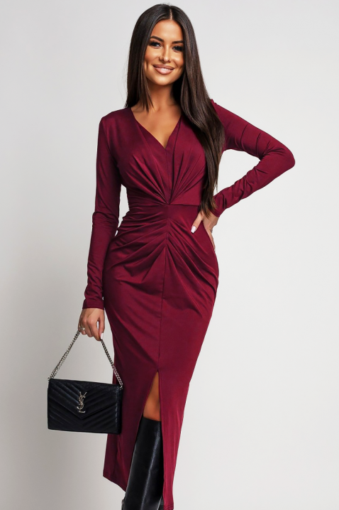 Haljina RIPOLZA BORDO, Boja: bordo, IVET.RS - Nova Kolekcija