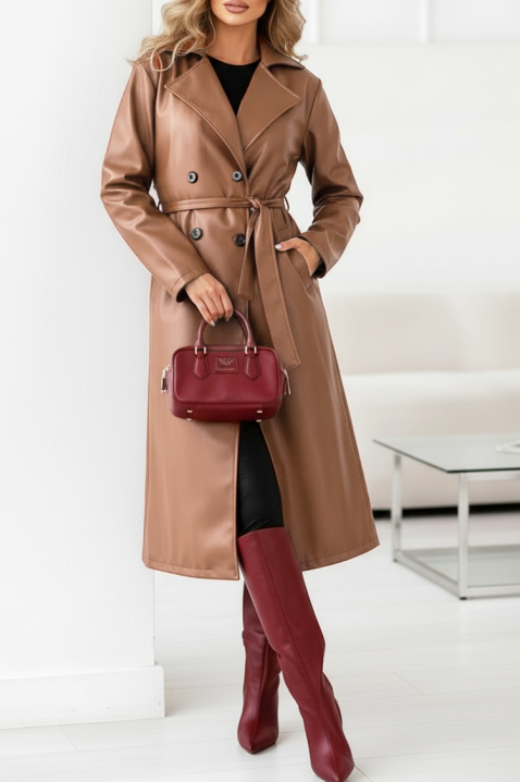 Mantil DRENDILZA, Boja: svetlobraon, IVET.RS - Nova Kolekcija