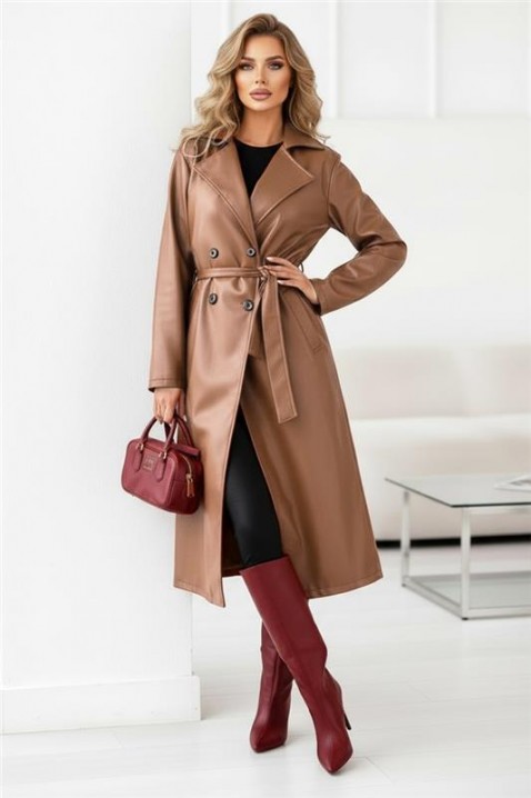 Mantil DRENDILZA, Boja: svetlobraon, IVET.RS - Nova Kolekcija