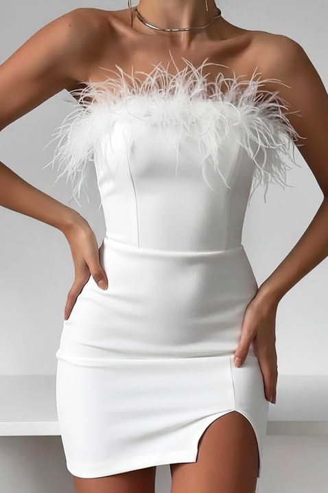 Haljina SAROELTA WHITE, Boja: bela, IVET.RS - Nova Kolekcija