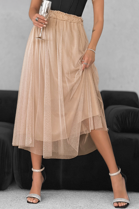 Suknja BOLGANA, Boja: bež, IVET.RS - Nova Kolekcija