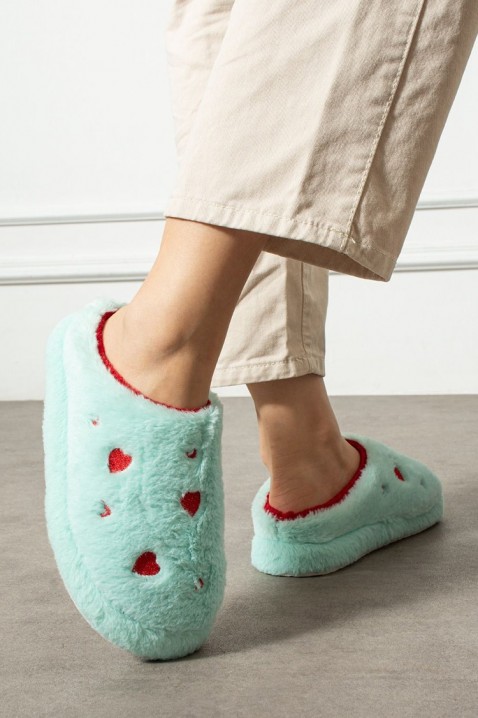 Ženske papuče MEGOLDA MINT, Boja: menta, IVET.RS - Nova Kolekcija