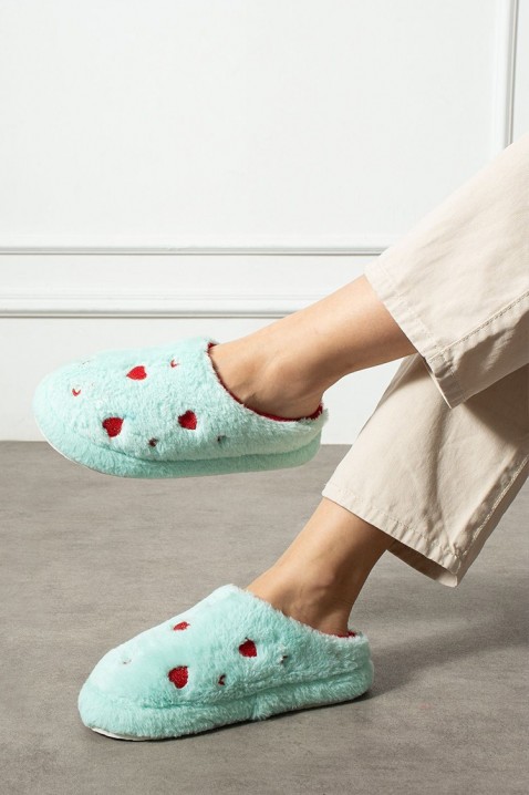 Ženske papuče MEGOLDA MINT, Boja: menta, IVET.RS - Nova Kolekcija