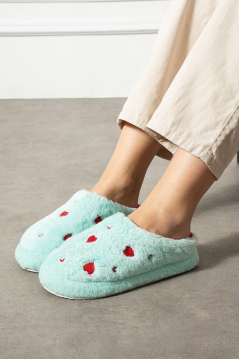 Ženske papuče MEGOLDA MINT, Boja: menta, IVET.RS - Nova Kolekcija