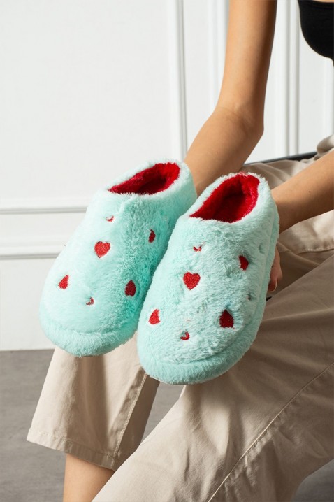 Ženske papuče MEGOLDA MINT, Boja: menta, IVET.RS - Nova Kolekcija