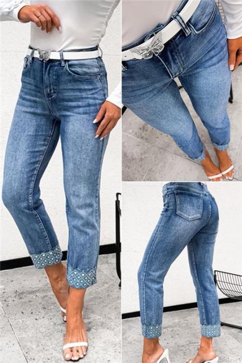 Farmerke EVREZALDA, Boja: svetloplava, IVET.RS - Nova Kolekcija