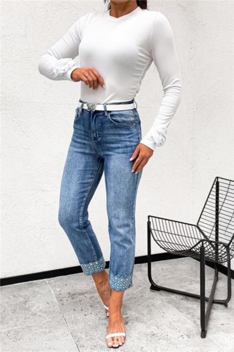 Farmerke EVREZALDA, Boja: svetloplava, IVET.RS - Nova Kolekcija