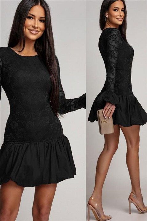 Haljina ELVLINZA BLACK, Boja: crna, IVET.RS - Nova Kolekcija