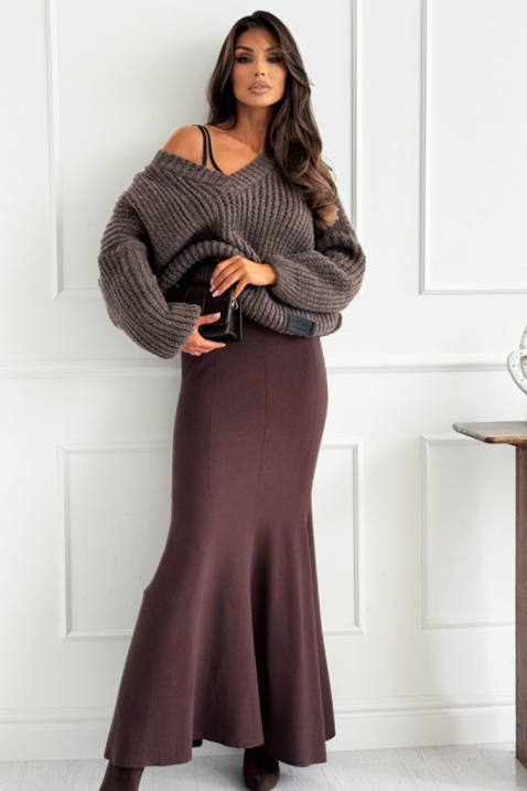 Džemper SLEVOLDA MOCHA, Boja: moka, IVET.RS - Nova Kolekcija