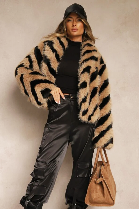 Kaput TIGRELZA BEIGE, Boja: bež, IVET.RS - Nova Kolekcija