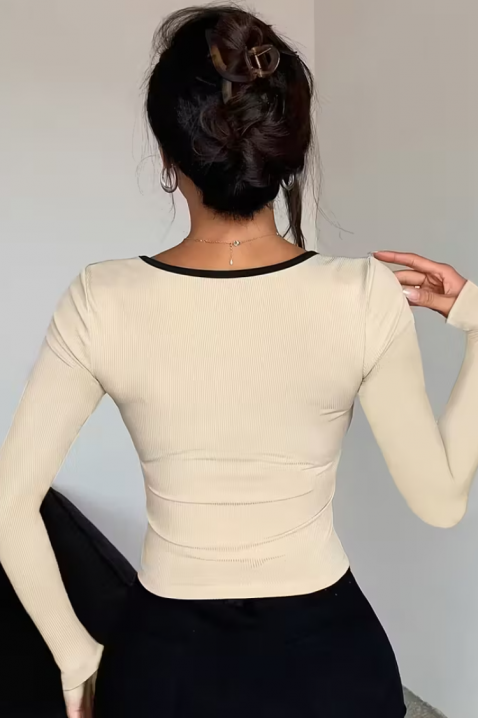 Ženska bluza VRIONZA BEIGE, Boja: bež, IVET.RS - Nova Kolekcija