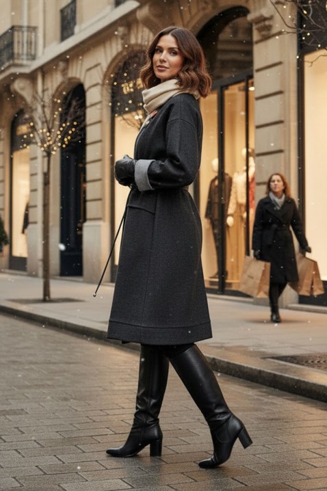 Kaput SLAVENZA, Boja: siva, IVET.RS - Nova Kolekcija