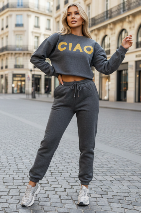 Komplet MALRISTA, Boja: grafitna, IVET.RS - Nova Kolekcija