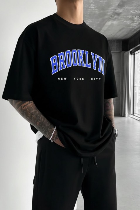 Muška majica JERELFO, Boja: crna, IVET.RS - Nova Kolekcija