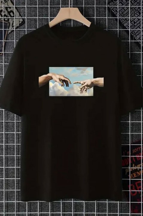 Muška majica KRITOLFO, Boja: crna, IVET.RS - Nova Kolekcija