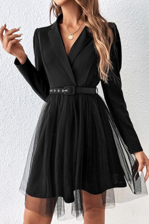 Haljina TUVELDA, Boja: crna, IVET.RS - Nova Kolekcija