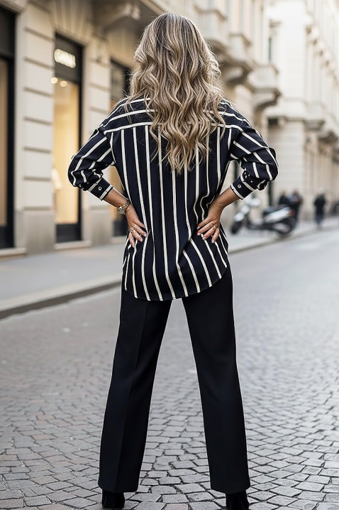 Ženska košulja ALEZANDA BLACK, Boja: crna, IVET.RS - Nova Kolekcija