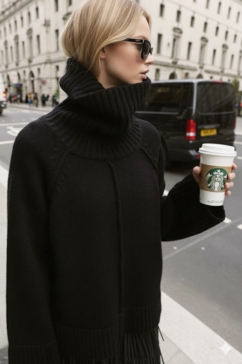 Džemper MLENVILDA BLACK, Boja: crna, IVET.RS - Nova Kolekcija