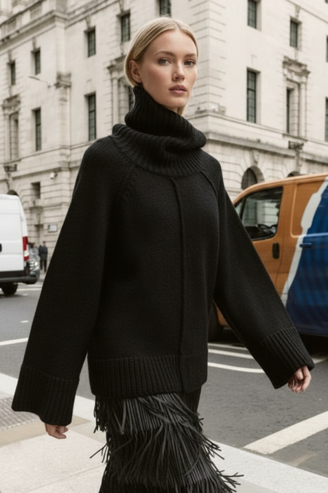 Džemper MLENVILDA BLACK, Boja: crna, IVET.RS - Nova Kolekcija