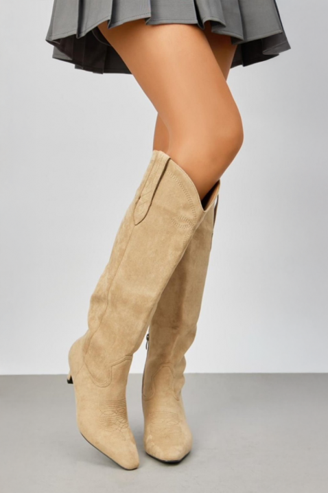 Čizme BUTANZA BEIGE, Boja: bež, IVET.RS - Nova Kolekcija